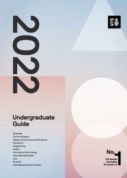 Undergraduate Guide 2022 - UTS