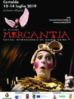 Certaldo 10 -14 luglio 2019 - la Santa Allegria - Mercantia