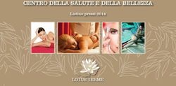 CENTRO DELLA SALUTE E DELLA BELLEZZA - Listino prezzi 2014