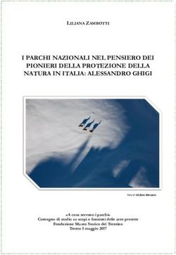 I PARCHI NAZIONALI NEL PENSIERO DEI PIONIERI DELLA PROTEZIONE DELLA NATURA IN ITALIA: ALESSANDRO GHIGI
