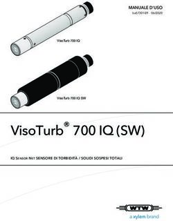 VisoTurb 700 IQ (SW) - MANUALE D'USO - Xylem Analytics