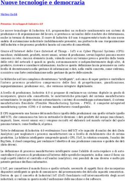 Nuove tecnologie e democrazia - VOLERE LA LUNA