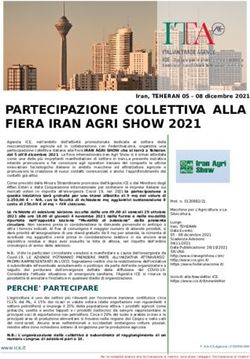 PARTECIPAZIONE COLLETTIVA ALLA FIERA IRAN AGRI SHOW 2021