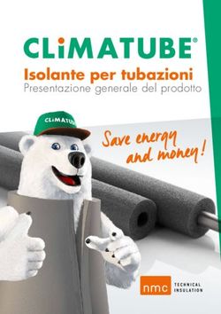 Isolante per tubazioni - Presentazione generale del prodotto - NMC Insulation