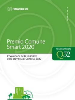 32 Premio Comune Smart 2020 - L'evoluzione della smartness della provincia di Cuneo al 2020 - Fondazione CRC