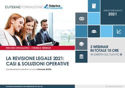 LA REVISIONE LEGALE 2021: CASI & SOLUZIONI OPERATIVE - 3 WEBINAR IN TOTALE 10 ORE