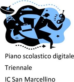 Piano scolastico digitale Triennale IC San Marcellino