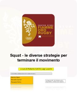 Squat - le diverse strategie per terminare il movimento