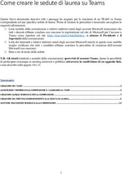 Come creare le sedute di laurea su Teams - Server ...