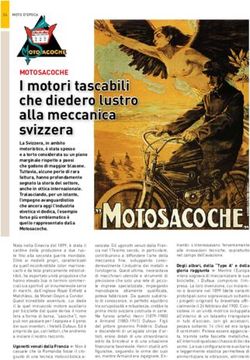 I motori tascabili che diedero lustro alla meccanica svizzera - Automobile Club Svizzero