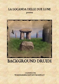 BACKGROUND DRUIDI - LA LOCANDA DELLE DUE LUNE presenta