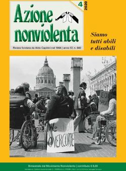 Siamo tutti abili e disabili - Azione nonviolenta