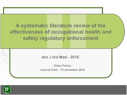 A systematic of literature occupational