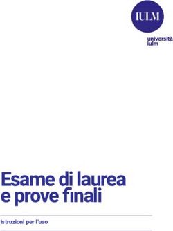 Esame di laurea e prove finali - Istruzioni per l'uso - IULM