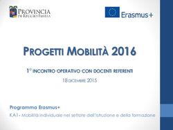 PROGETTI MOBILITÀ 2016 - 1 INCONTRO OPERATIVO CON DOCENTI REFERENTI Programma Erasmus+ - SCARUFFI-LEVI-TRICOLORE