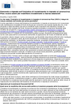 Domande e risposte sull'Iniziativa di investimento in risposta al coronavirus Plus: nuove azioni per mobilitare investimenti e risorse essenziali ...