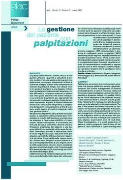 Palpitazioni La gestione del paziente con - AIAC