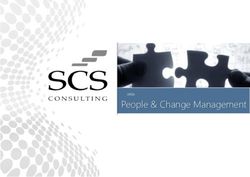 People & Change Management - SCS Consulting