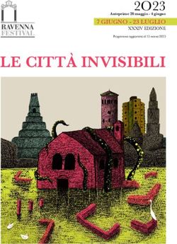 LE CITTÀ INVISIBILI 2O23 - 7 GIUGNO - 23 LUGLIO - Ravenna Festival