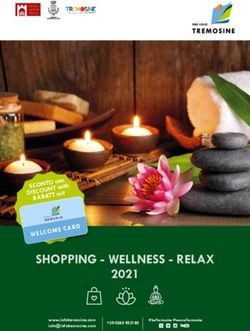 SHOPPING - WELLNESS - RELAX 2021 - RABATT mi WELCOME CARD - Infotremosine