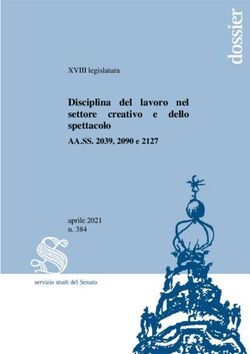 Disciplina del lavoro nel settore creativo e dello spettacolo - AA.SS. 2039, 2090 e 2127