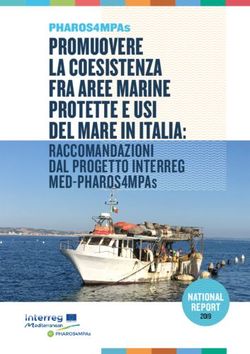 PROMUOVERE LA COESISTENZA FRA AREE MARINE PROTETTE E USI DEL MARE IN ITALIA: RACCOMANDAZIONI DAL PROGETTO INTERREG MED-PHAROS4MPAs