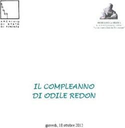 IL COMPLEANNO DI ODILE REDON - giovedì, 18 ottobre 2012