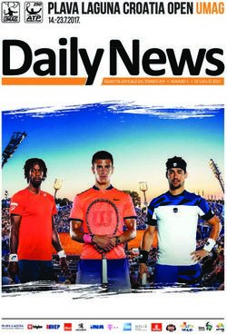 GAZZETTA UFFICIALE DEL TORNEO ATP NUMERO 1 07 LUGLIO 2017.