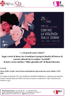 E la guard&ograve; senza vederla" Saggi e storie di donne che rivendicano la propria identit&agrave; all'interno di contesti culturali che le rendono ...