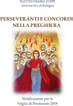 PERSEVERANTI E CONCORDI NELLA PREGHIERA - MATTEO MARIA ZUPPI Arcivescovo di Bologna - Chiesa di Bologna