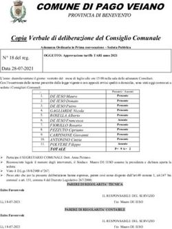 COMUNE DI PAGO VEIANO - PROVINCIA DI BENEVENTO