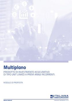 Multiplano PRODOTTO DI INVESTIMENTO ASSICURATIVO DI TIPO UNIT LINKED A PREMI ANNUI RICORRENTI - Servizi AppSoci