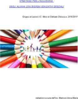 STRATEGIE PER L'INCLUSIONE DEGLI ALUNNI CON BISOGNI EDUCATIVI SPECIALI - Gruppo di Lavoro I.C: Moro di Solbiate Olona a.s. 2016/2017 - redazione a ...