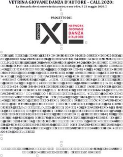 VETRINA GIOVANE DANZA D'AUTORE - CALL 2020 - Network Anticorpi ...