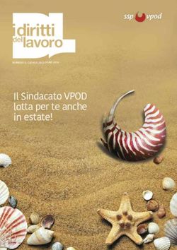 Il Sindacato VPOD lotta per te anche in estate! - NUMERO 5, GIOVED&Igrave; 28 GIUGNO 2018 - VPOD Ticino