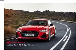 Listino Audi RS 7 Sportback - QN Motori