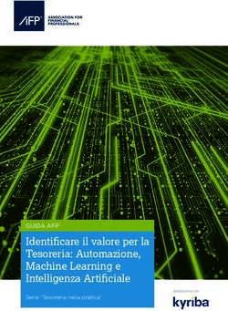 Identificare il valore per la Tesoreria: Automazione, Machine Learning e Intelligenza Artificiale - GUIDA AFP