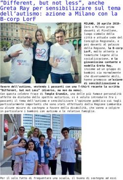 "Different, but not less", anche Greta Ray per sensibilizzare sul tema dell'autismo: azione a Milano con la B-corp LorF - Varese7Press