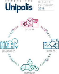BILANCIO DI MISSIONE 2016 - CULTURA - Gruppo Unipol
