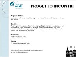 PROGETTO INCONTRI - Centro Astalli