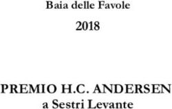 PREMIO H.C. ANDERSEN 2018 a Sestri Levante - Baia delle Favole