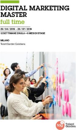 DIGITAL MARKETING MASTER - full time 29/04/2019 - 26/07/2019 12 SETTIMANE D'AULA + 6 MESI DI STAGE - Talent Garden