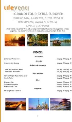 I GRANDI TOUR EXTRA EUROPEI: UZBEKISTAN, ARMENIA, SUDAFRICA & BOTSWANA, INDIA & KERALA, CINA E GIAPPONE - Life-Eventi