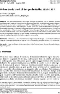 Prime traduzioni di Borges in Italia: 1927-1937 - Edizioni Ca' Foscari