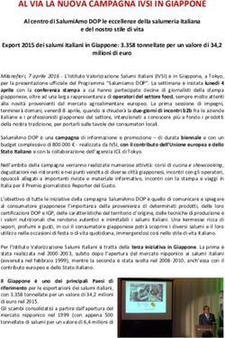 AL VIA LA NUOVA CAMPAGNA IVSI IN GIAPPONE - Qualivita