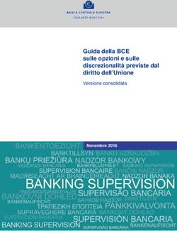 Guida della BCE sulle opzioni e sulle discrezionalità previste dal diritto dell'Unione - Versione consolidata