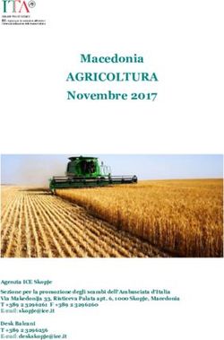 AGRICOLTURA Macedonia - Agenzia ICE