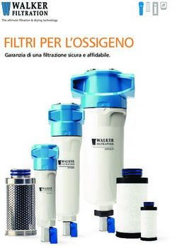 FILTRI PER L'OSSIGENO - Garanzia di una filtrazione sicura e affidabile - Walker filtration