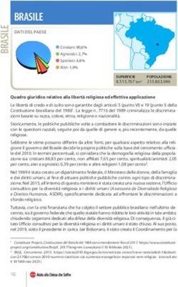 BRASILE - Aiuto alla Chiesa che Soffre