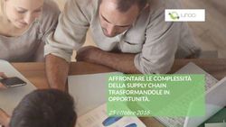 AFFRONTARE LE COMPLESSITÀ DELLA SUPPLY CHAIN TRASFORMANDOLE IN OPPORTUNITÀ - 25 ottobre 2016